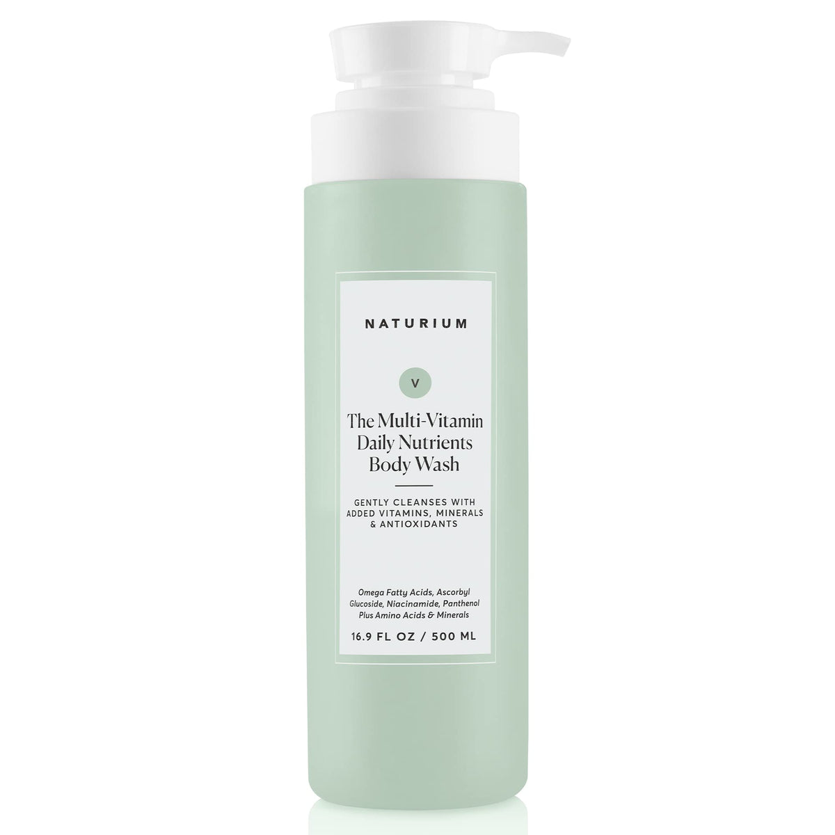Naturium The Glow Getter Multi-Oil Body Wash, 16.9 fl oz | Nourishing Gentle Cleanser, Dissolves Impurities, Hydrating Base Protects Essential Moisture, for All Skin Types