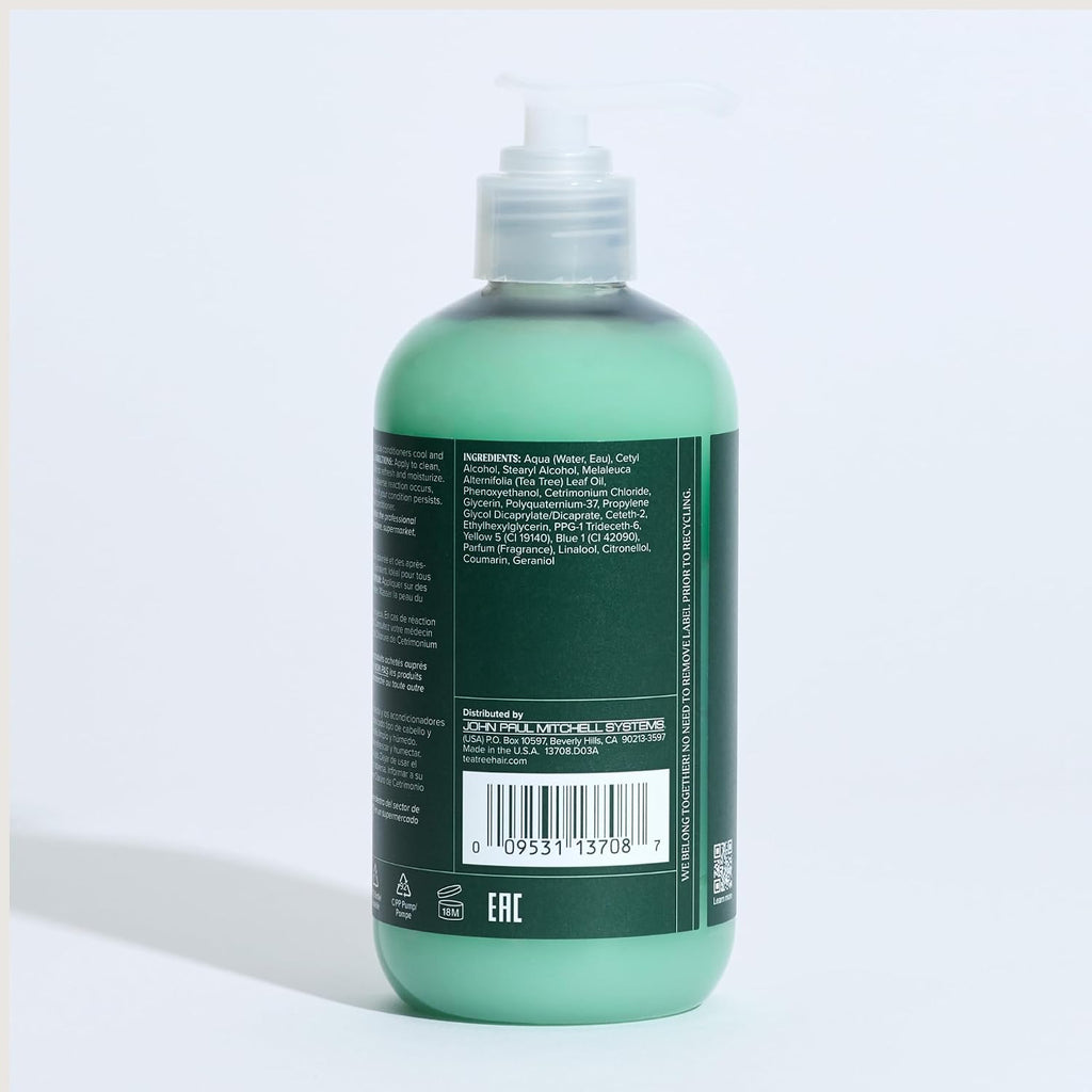 Tea Tree Hair and Body Moisturizer Leave-In Conditioner, Body Lotion, After-Shave Cream, For All Hair + Skin Types