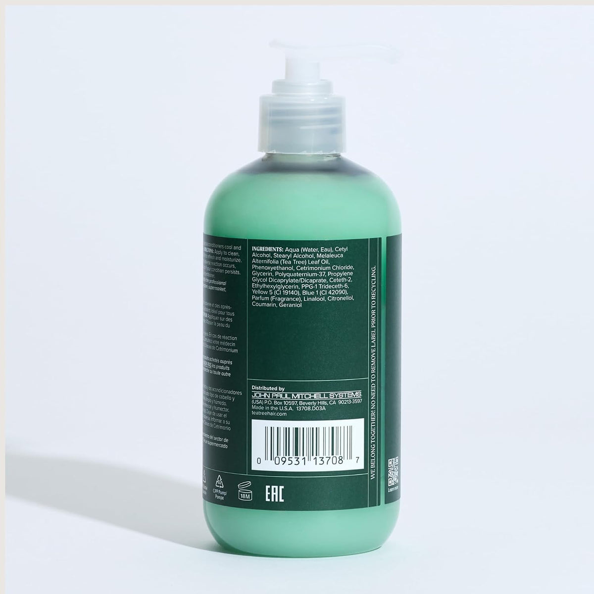 Tea Tree Hair and Body Moisturizer Leave-In Conditioner, Body Lotion, After-Shave Cream, For All Hair + Skin Types