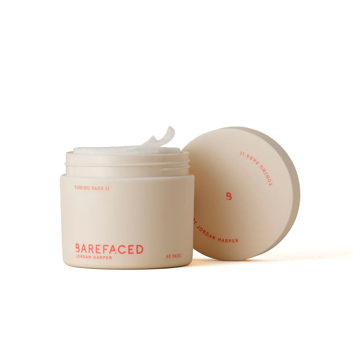 Barefaced Toning and Exfoliating Pads | Glycolic and Salicylic Acid Face Wipes for Blemishes, Dark Spots, and Uneven Texture | Daily Resurfacing Peels for Clear, Glowing Skin (60 Pads)