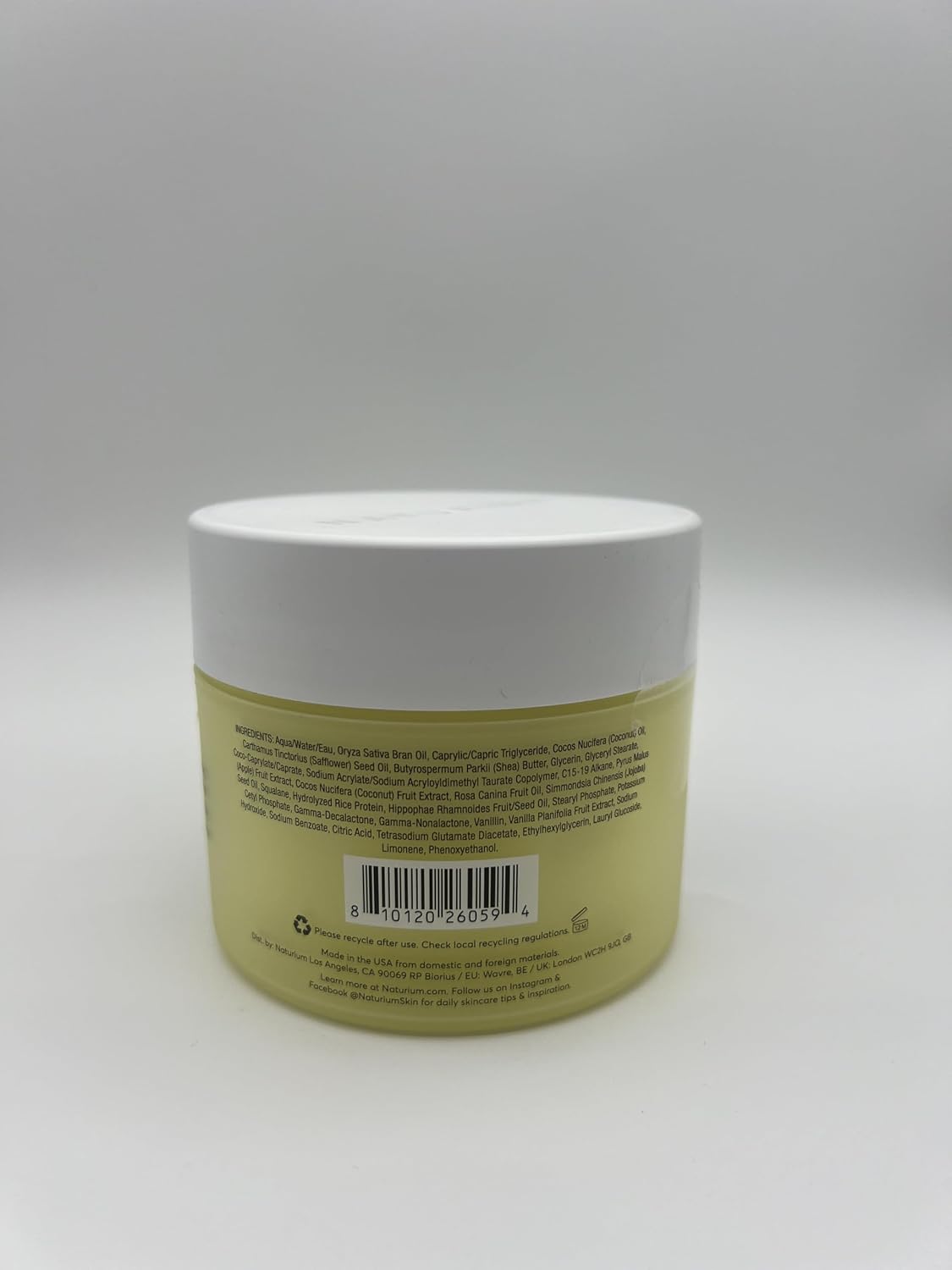 Naturium The Glow Getter Multi-Oil Body Butter, 7.7 fl oz | Nourishing Whipped Moisturizer, Oil Infused Formula with Shea Butter, Glycerin & Squalane, Deep Hydration for All Skin Types