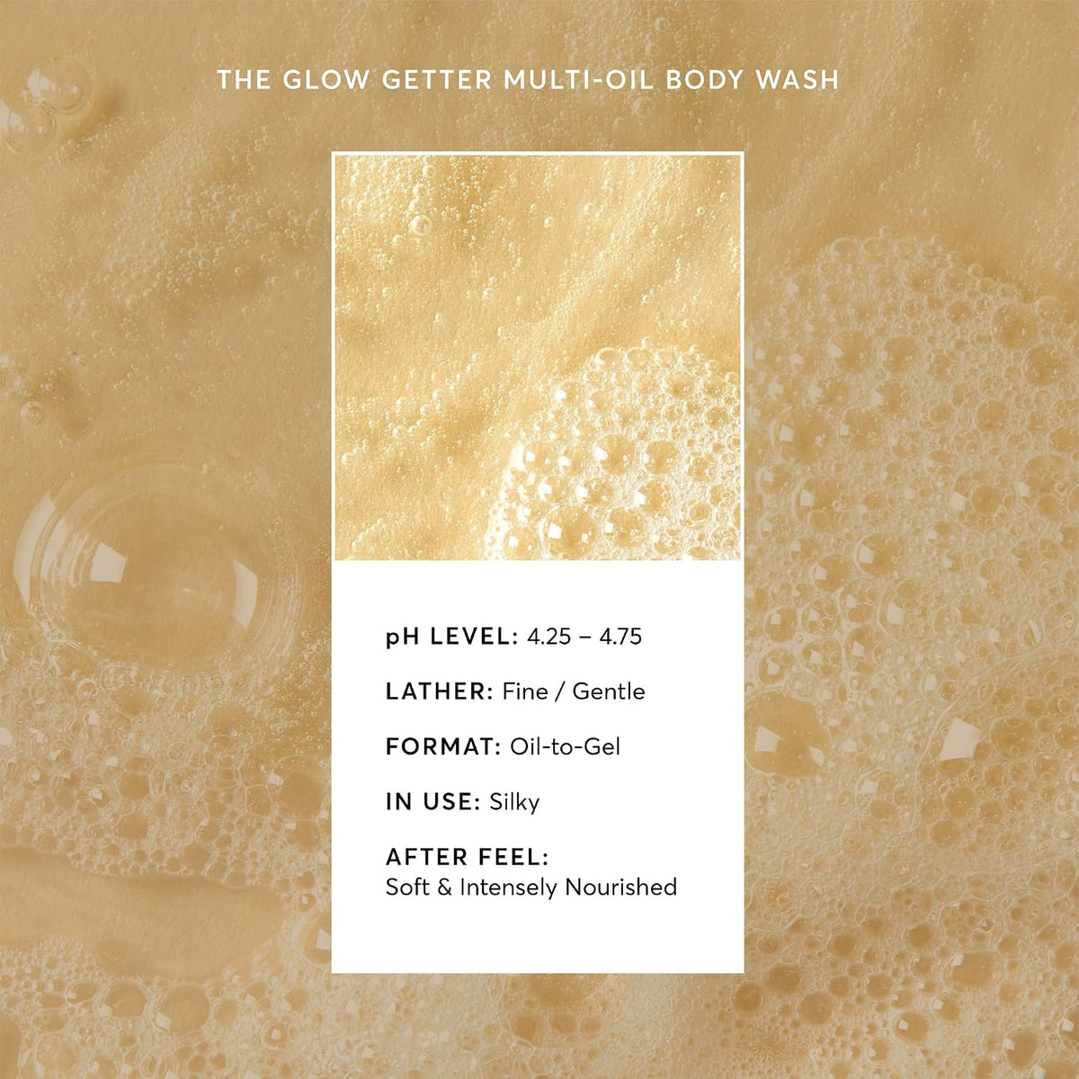 Naturium The Glow Getter Multi-Oil Body Wash, 16.9 fl oz | Nourishing Gentle Cleanser, Dissolves Impurities, Hydrating Base Protects Essential Moisture, for All Skin Types